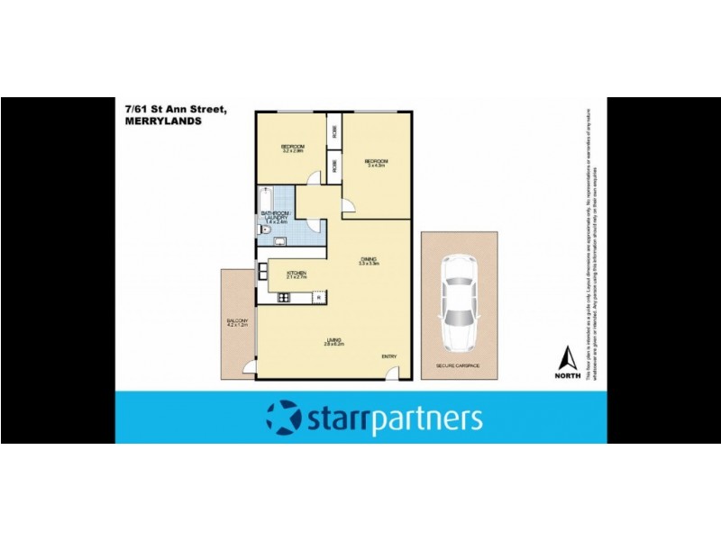 7/61 ST ANN STREET, Merrylands NSW 2160 Floorplan
