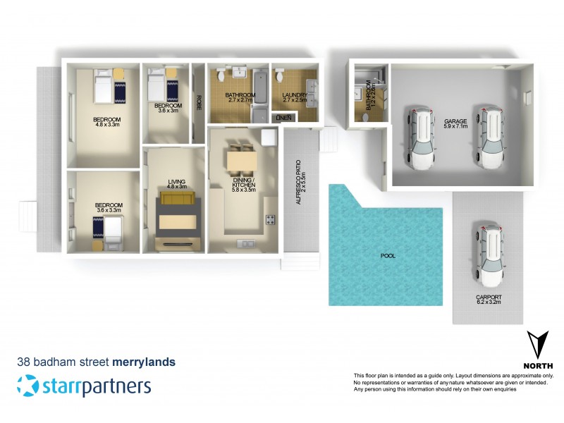 38 Badham Street, Merrylands NSW 2160 Floorplan