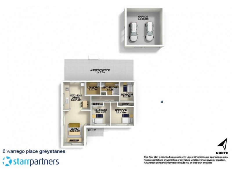 06 Warrego Place, Greystanes NSW 2145 Floorplan