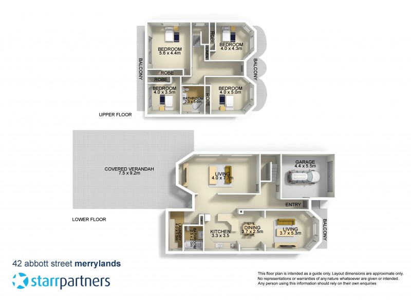 42 Abbott Street, Merrylands NSW 2160 Floorplan
