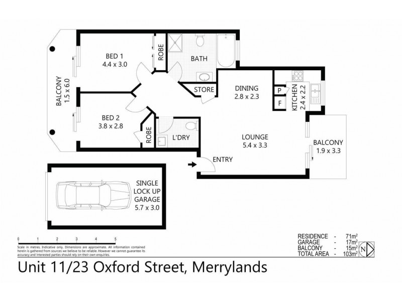 11/23 Oxford Street, Merrylands NSW 2160