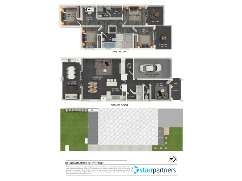 3a Lucinda Road, Greystanes NSW 2145 Floorplan
