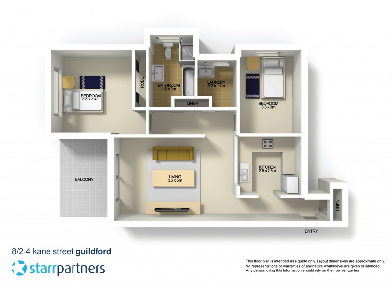 8/2-4 Kane Street, Guildford NSW 2161 Floorplan