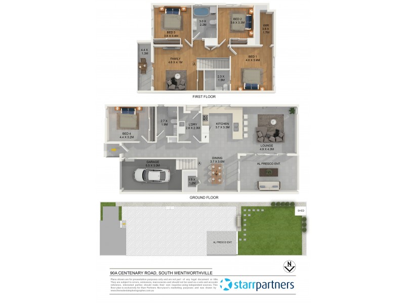 90a Centenary Road, South Wentworthville NSW 2145 Floorplan