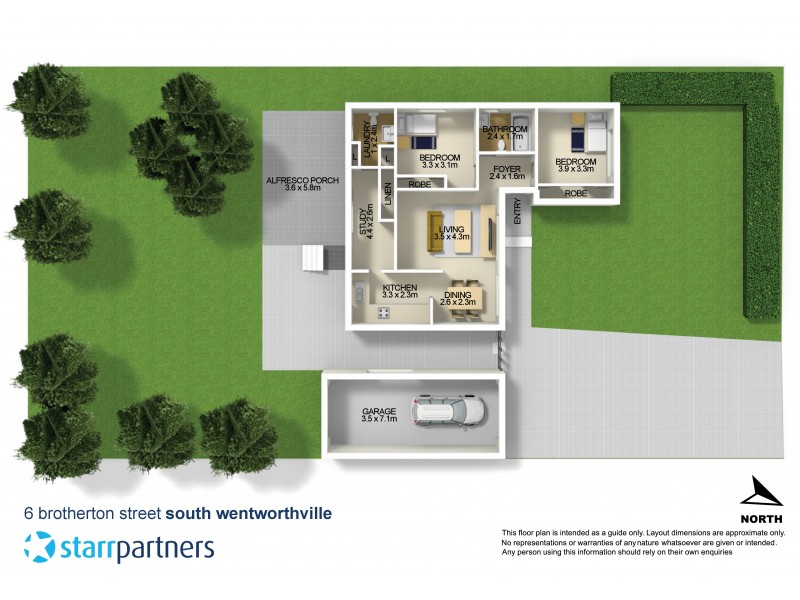 6 Brotherton Street, South Wentworthville NSW 2145 Floorplan