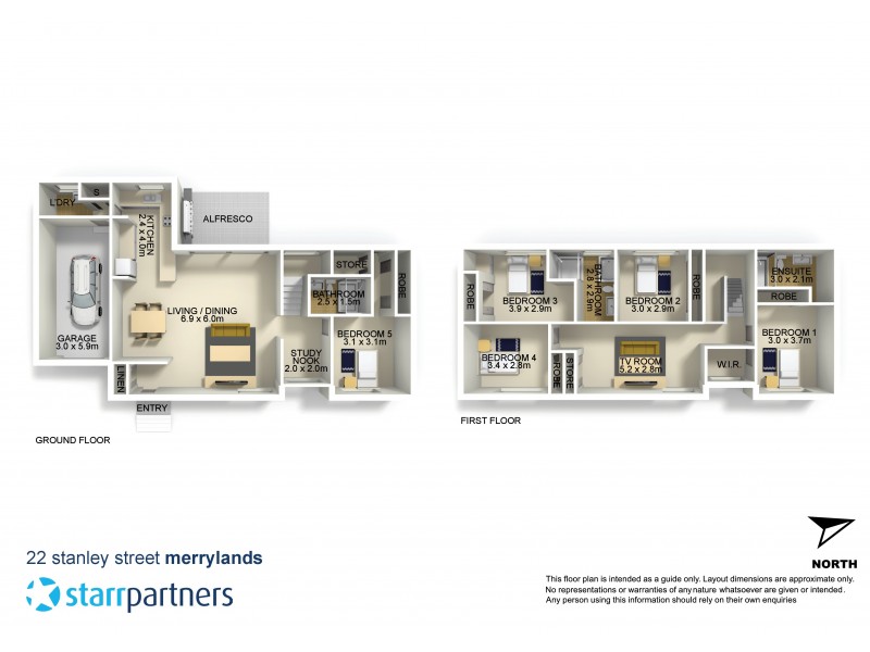 22 Stanley Street, Merrylands NSW 2160 Floorplan