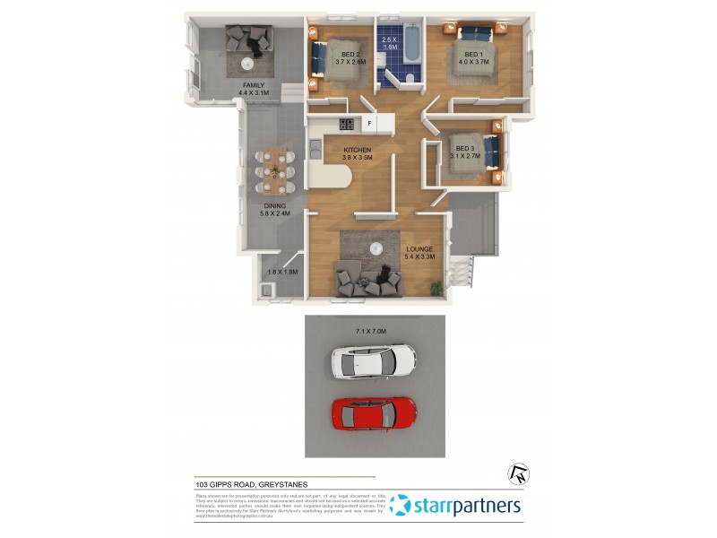 103 Gipps Road, Greystanes NSW 2145 Floorplan