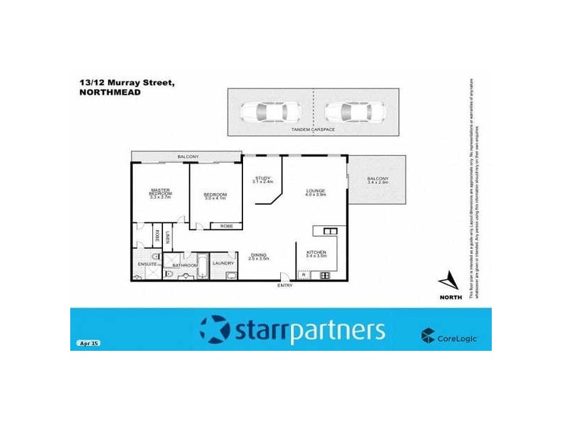 13/12 MURRAY STREET, Northmead NSW 2152 Floorplan
