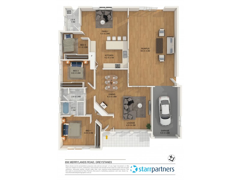 856 Merrylands Road, Greystanes NSW 2145 Floorplan