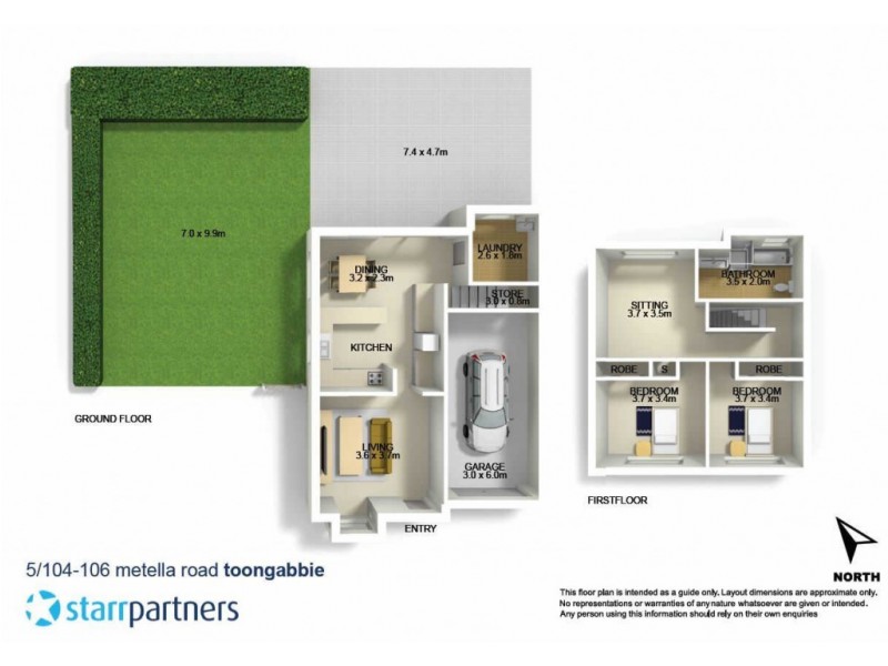 5/104-106 METELLA ROAD, Toongabbie NSW 2146 Floorplan