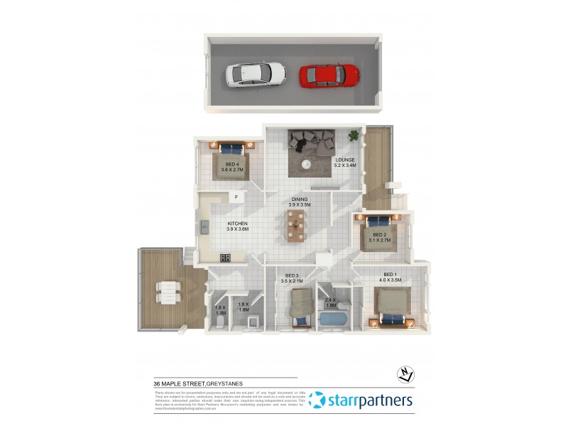 36 Maple Street, Greystanes NSW 2145 Floorplan