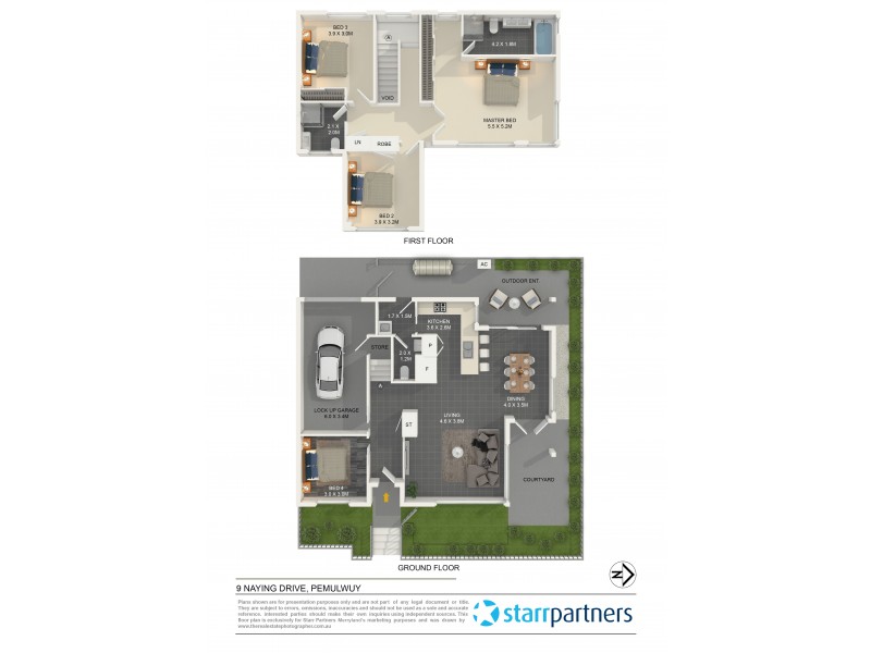 9 Naying Drive, Pemulwuy NSW 2145 Floorplan