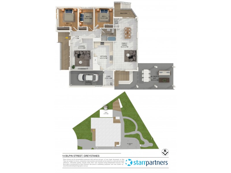 14 Bilpin Street, Greystanes NSW 2145 Floorplan