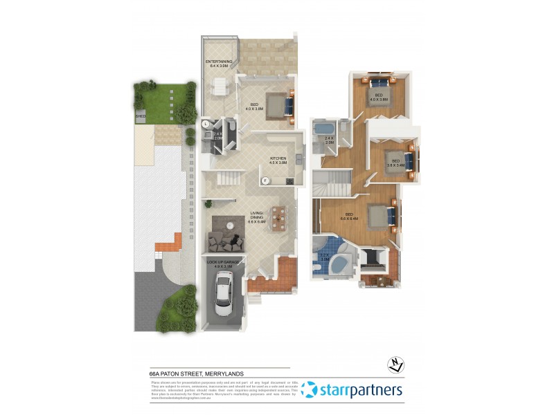 66a Paton Street, Merrylands NSW 2160 Floorplan