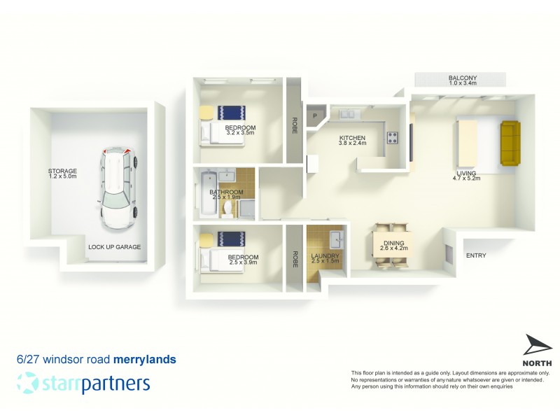 6/27 Windsor Road, Merrylands NSW 2160 Floorplan