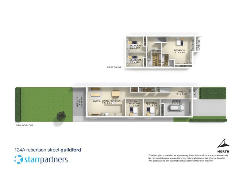 124a Robertson Street, Guildford NSW 2161 Floorplan