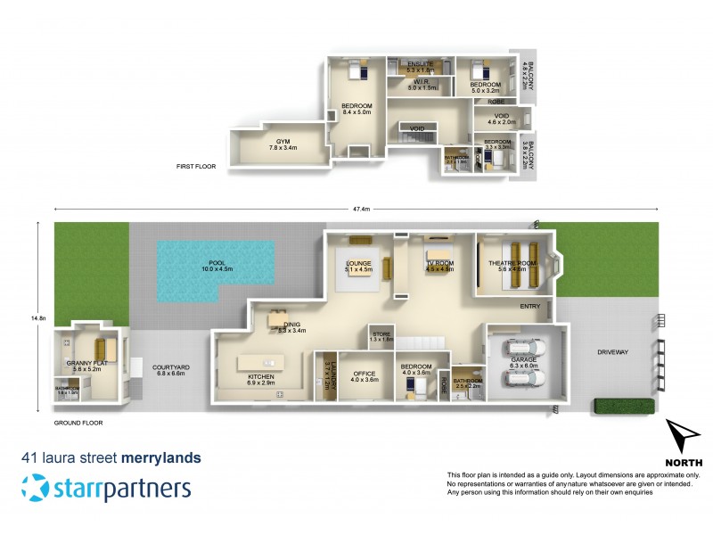 41 Laura Street, Merrylands NSW 2160 Floorplan