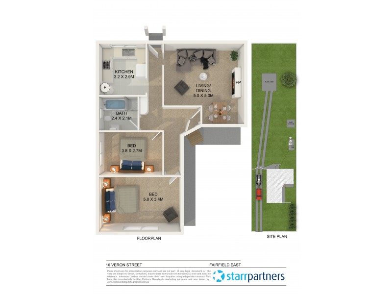 16 Veron Street, Fairfield NSW 2165 Floorplan