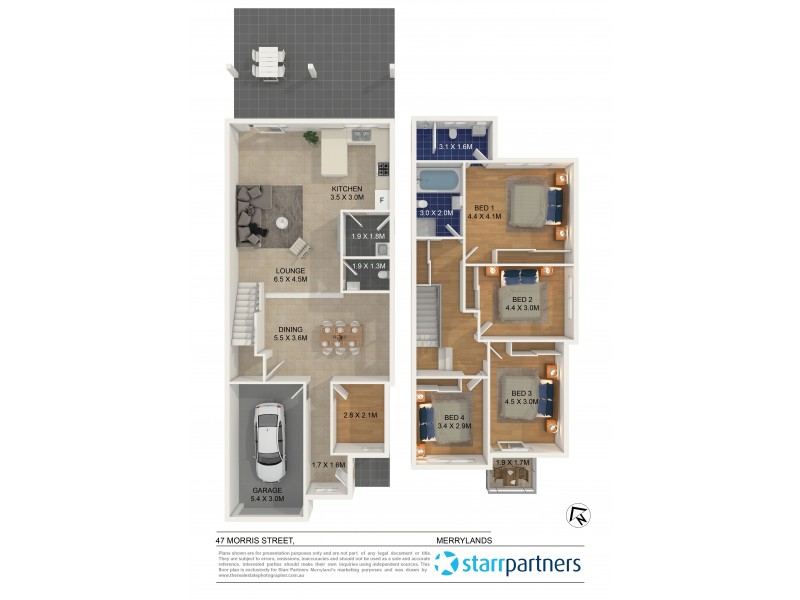 47 Morris Street, Merrylands NSW 2160 Floorplan