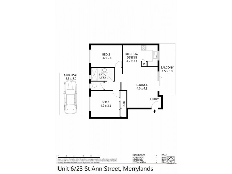 6/23 St Ann Street, Merrylands NSW 2160