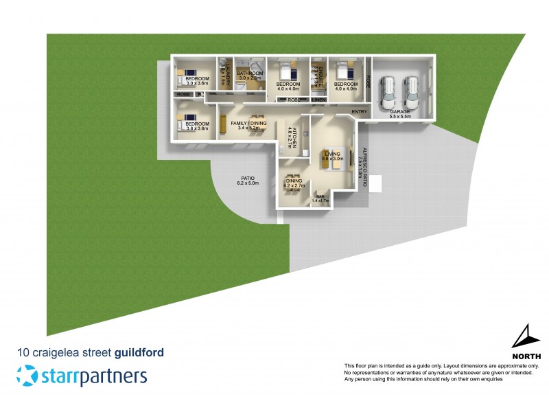 10 Craigelea Street, Guildford NSW 2161 Floorplan