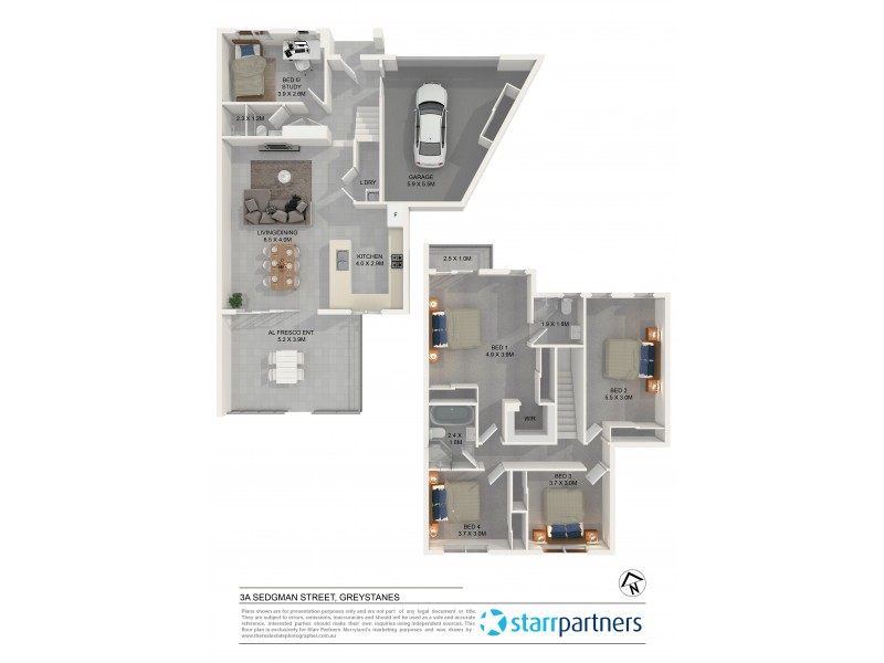 3a Sedgman Street, Greystanes NSW 2145 Floorplan