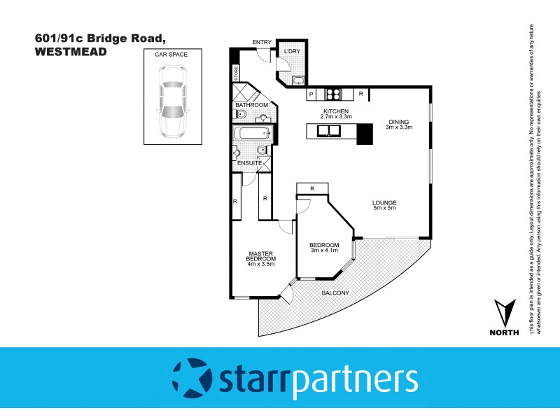 601/91C Bridge Road, Westmead NSW 2145 Floorplan