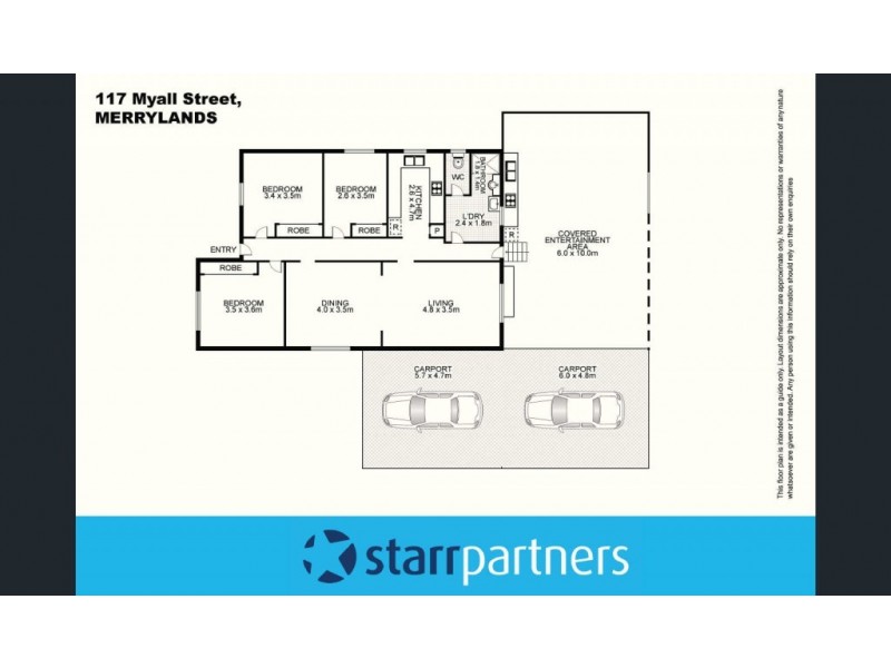 117 MYALL STREET, Merrylands NSW 2160 Floorplan