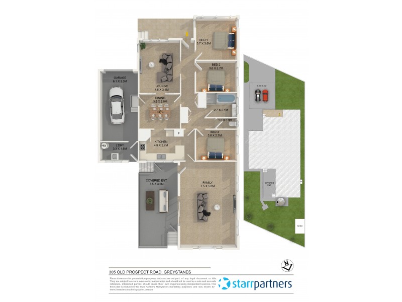 305 Old Prospect Road, Greystanes NSW 2145 Floorplan