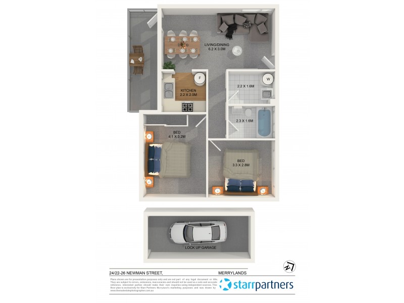 24/22-26 Newman Street, Merrylands NSW 2160 Floorplan