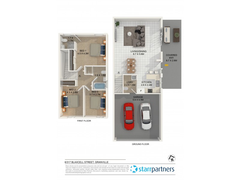 6/317 Blaxcell Street, Granville NSW 2142 Floorplan