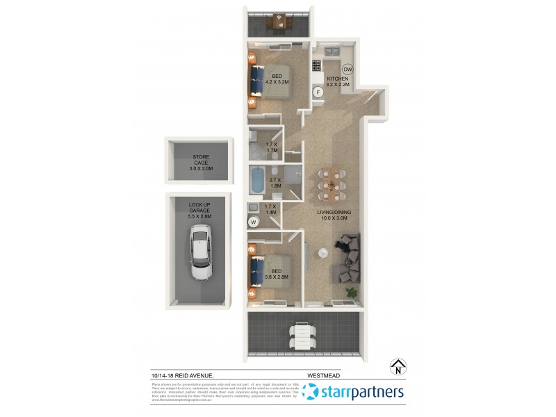 10/14-18 Reid Avenue, Westmead NSW 2145 Floorplan