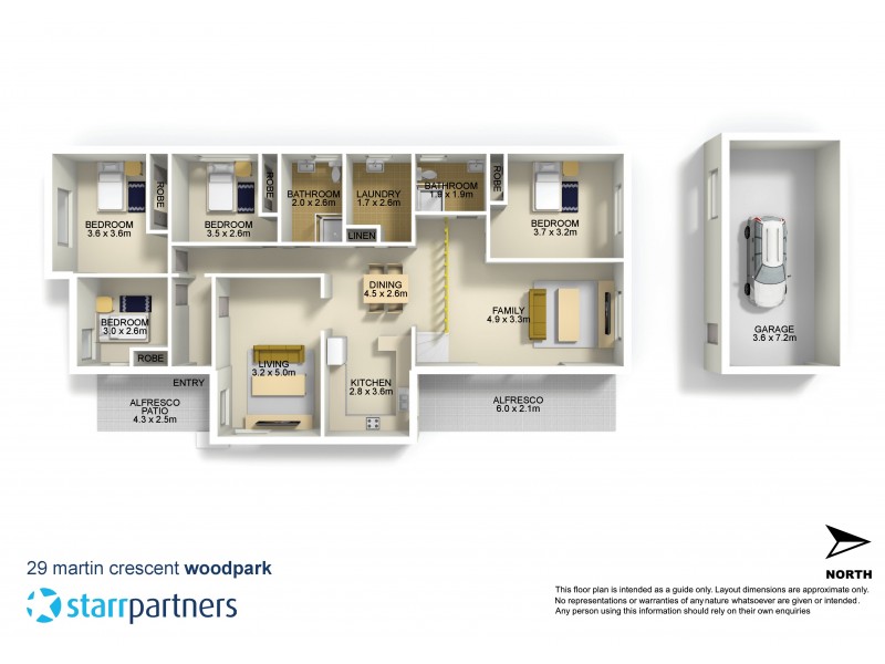 29 Martin Crescent, Merrylands NSW 2160 Floorplan