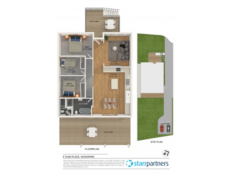 5 Tilba Place, Merrylands NSW 2160 Floorplan