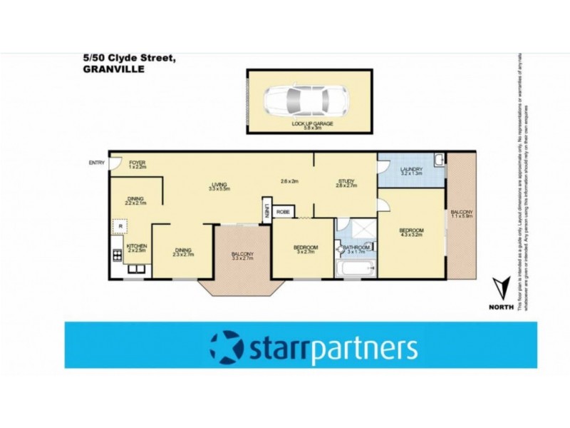 5/50 CLYDE STREET, Granville NSW 2142 Floorplan