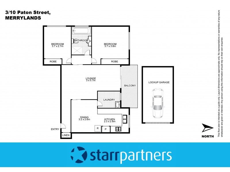 3/10-12 Paton Street, Merrylands NSW 2160 Floorplan
