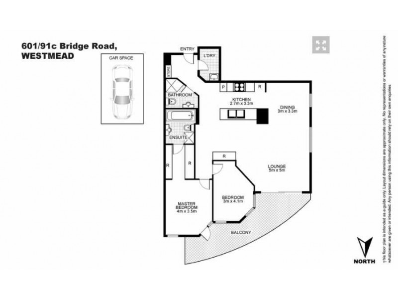 601/91c Bridge Road, Westmead NSW 2145 Floorplan