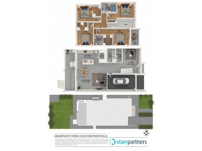 14b Northcott Street, South Wentworthville NSW 2145 Floorplan