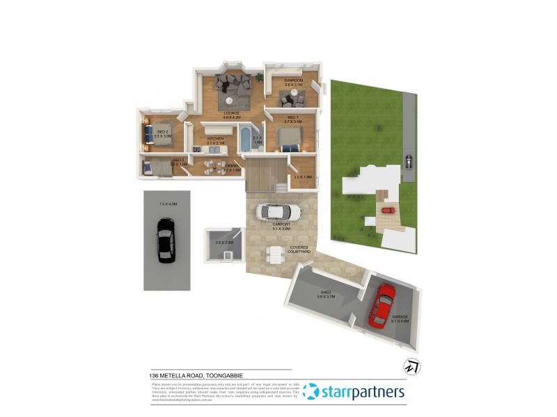 136 Metella Road, Toongabbie NSW 2146 Floorplan