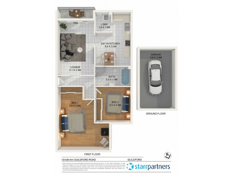 13/438 Guildford Road, Guildford NSW 2161 Floorplan