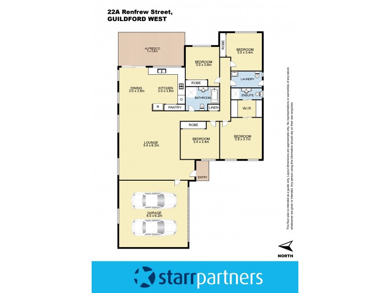 22a Renfrew Street, Guildford NSW 2161 Floorplan