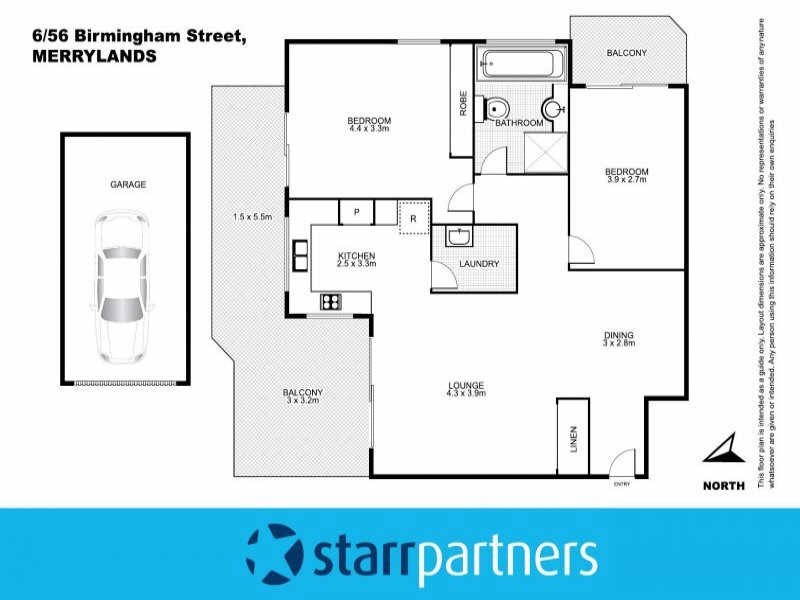6/56-58 Birmingham Street, Merrylands NSW 2160 Floorplan