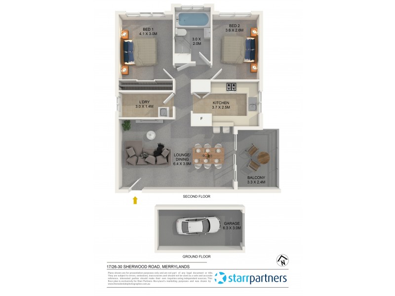17/26-30 Sherwood Road, Merrylands NSW 2160 Floorplan