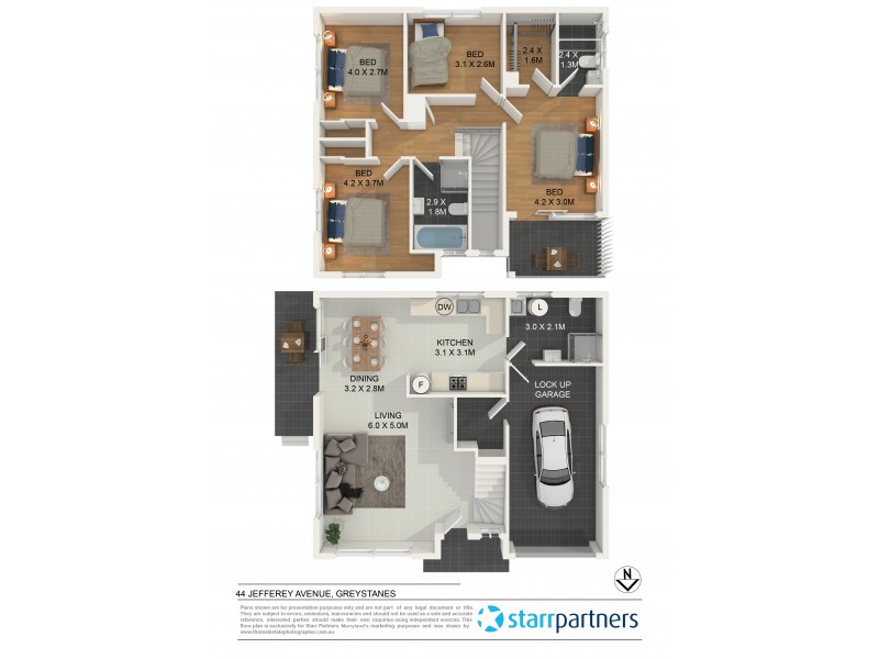 44 Jeffrey Avenue, Greystanes NSW 2145 Floorplan