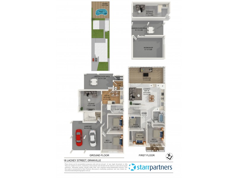 18 Lackey Street, Granville NSW 2142 Floorplan