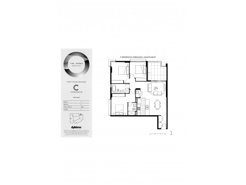 B104/228 Pitt Street, Merrylands NSW 2160 Floorplan