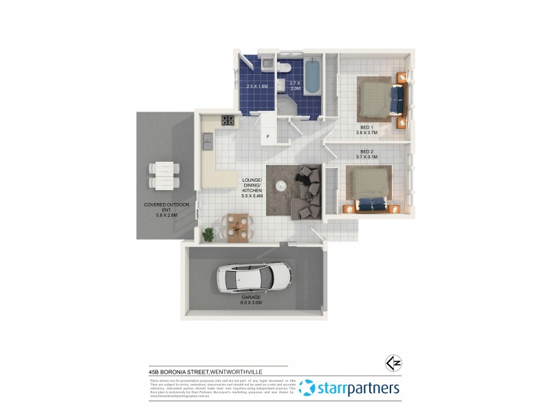45b Boronia Street, South Wentworthville NSW 2145 Floorplan