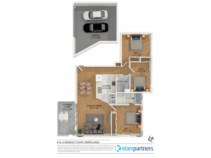 6/12-14 Benedict Court, Merrylands NSW 2160 Floorplan