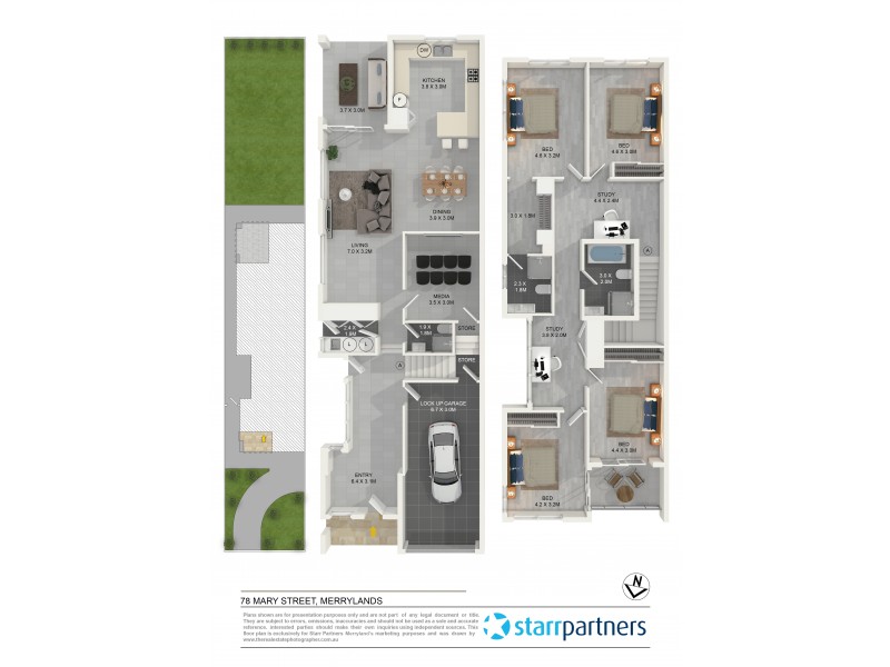 78 Mary Street, Merrylands NSW 2160 Floorplan