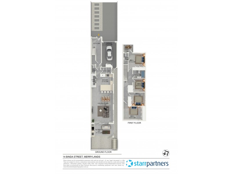 14 Binda Street, Merrylands NSW 2160 Floorplan